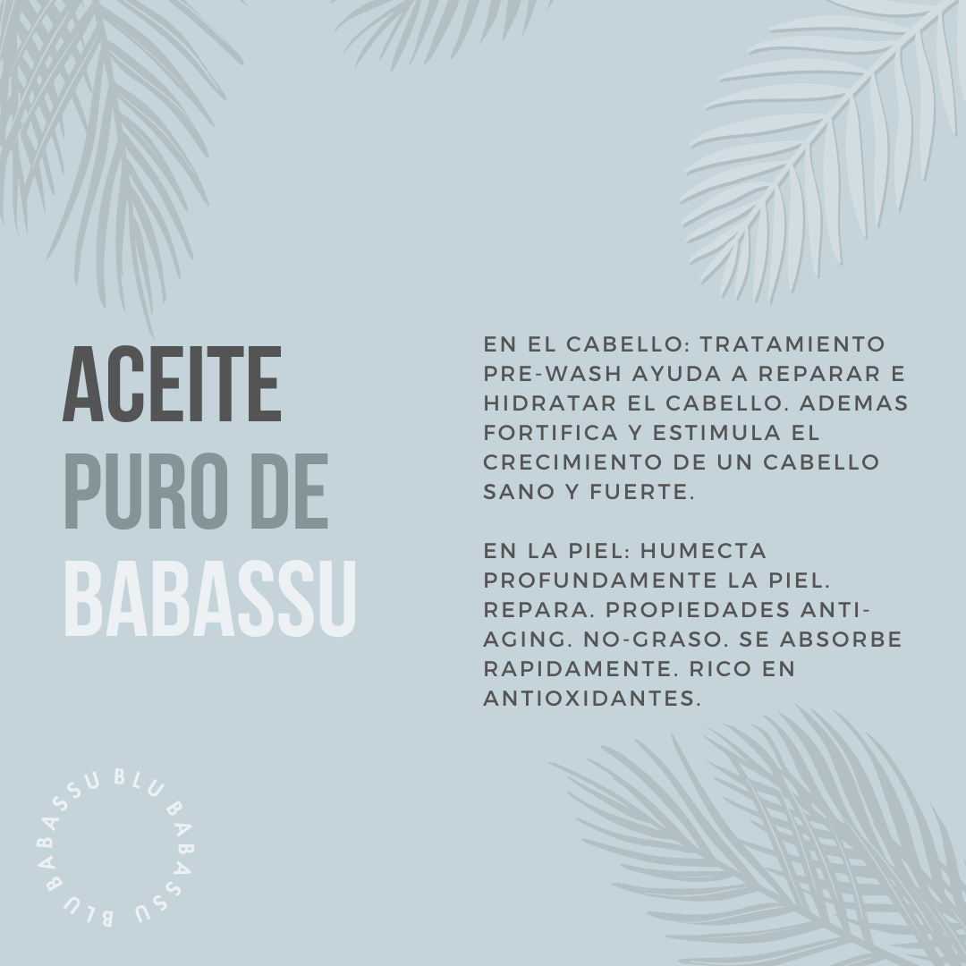 Aceite de Babassu 100% Puro  50 ml