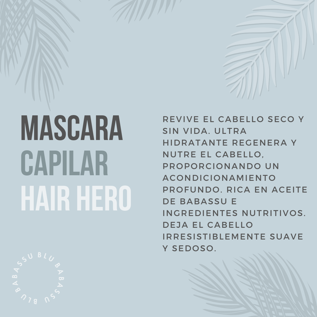 Mascara Capilar HAIR HERO Nourishing Hair Mash 265 ml