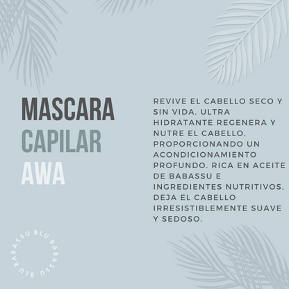 Mascara Capilar AWA Deep Hidrating Mask 265 ml