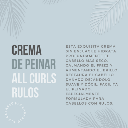 Crema de Peinar All Curls Pelo con Rulos Leave-in Cream 265 ml