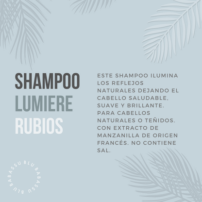 Shampoo Lumiere Pelo Claro 395 ml